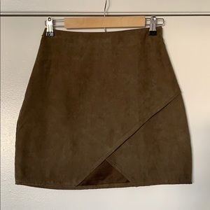 Suede Skirt Size US 4